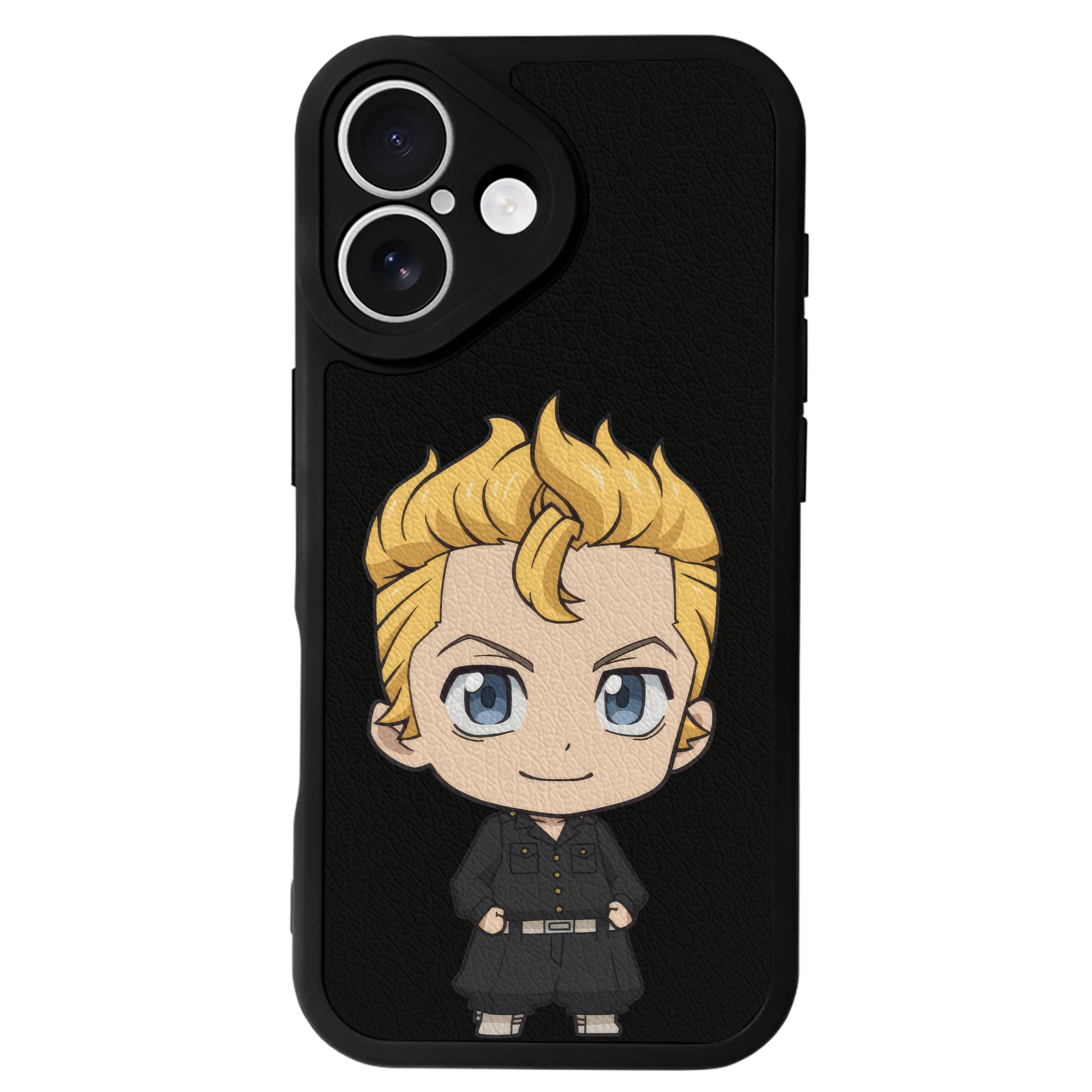 （画像用） 東京リベンジャーズ Tokyo Revengers 【iPhone 16シリーズ対応】シリコンスマホケース（レザー調） 材質：シリコン